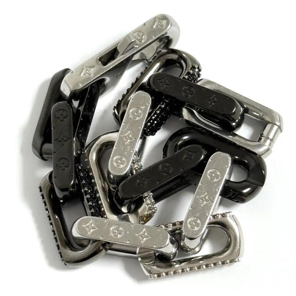 LOUIS VUITTON Monogram Charm Bracelet - Picture 5 of 10